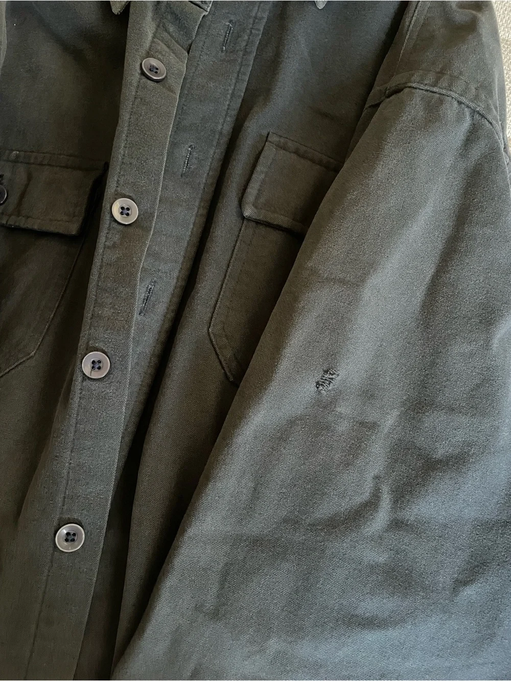 L.L. Bean Men's Black Field Jacket Overshirt